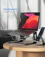 Nulaxy Laptop Stand Aluminum Riser 10-16 Inch Ventilated Black view 6