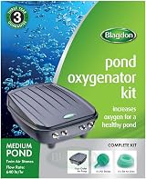 Blagdon Pond Water Oxygenator Kit 4 Outlet Air Pump Medium Ponds up to 4000L view 2