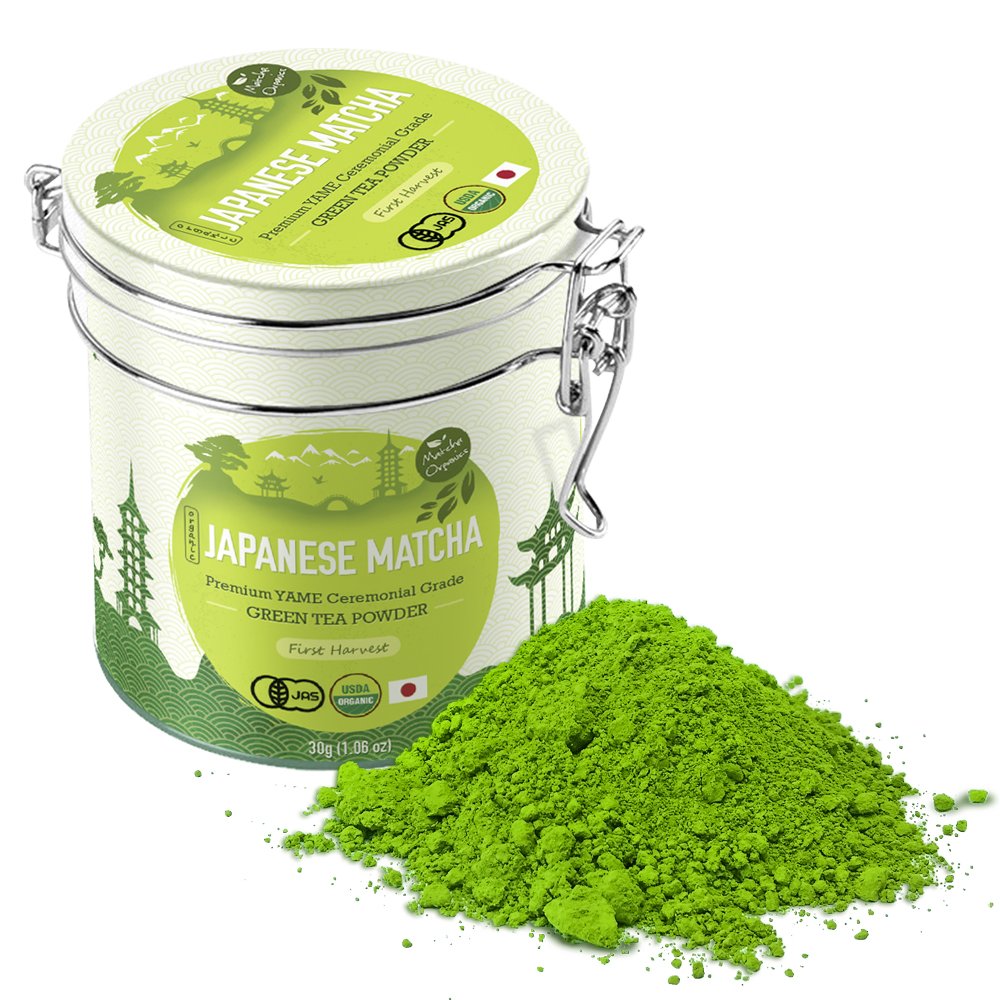 Premium Japanese Matcha Green Tea Powder 1st Harvest Ceremonial