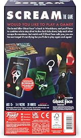 FUNKO GAMES Scream The Game Horror Mystery Board Game 3-8 Players 13+ view 2