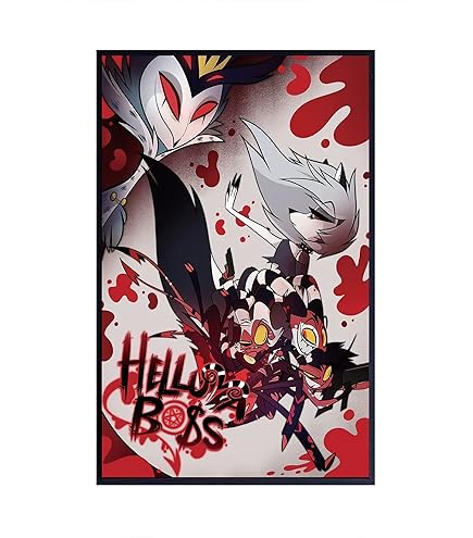 Amazon.com: XYRXARIC Helluva Boss Poster Anime Posters Poster