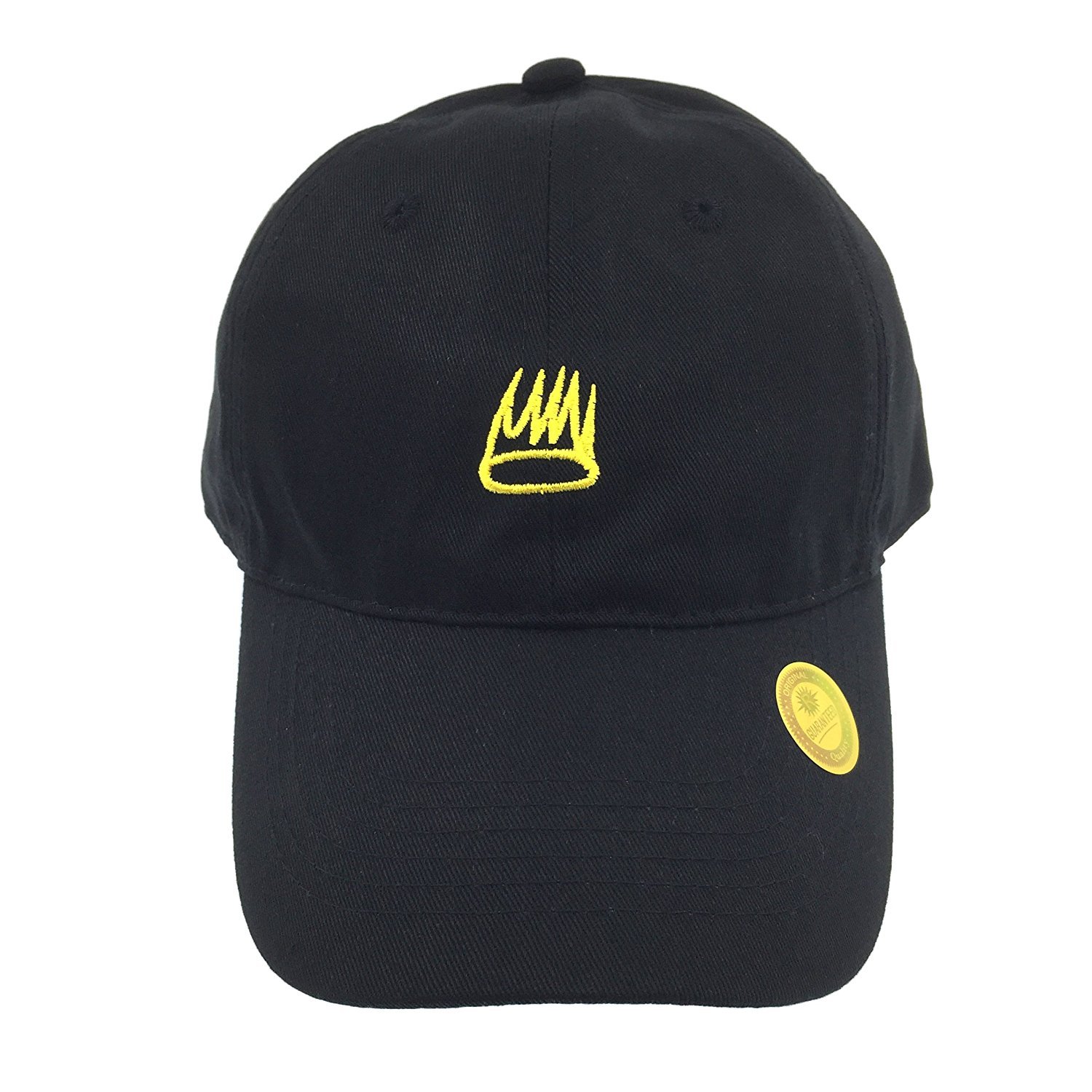 J Cole Crown Hat Born Sinner Baseball Cap Embroidered Unstructured