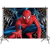 100x150CM Marvel Superhero Theme Happy Birthday Backdrop Banner Background Cloth Spiderman Hulk Kid I.1048863461