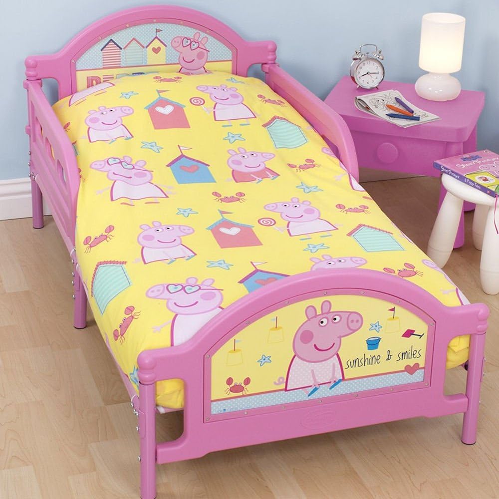 peppa pig cot bed bedding