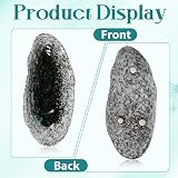 Milisten Ceramic Water Feeder Tray 8.27" Garden Bird Butterfly Bee Watering view 9
