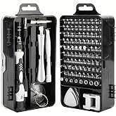 Mini Precision Screwdriver sets,Sinyiol 115 in 1 Repair Tool Kit to Fixing Phone Laptop PC Camera Electronic Watches Glasses,Switch，game consoles ，Magnetic Driver Kit with Flexible Shaftl