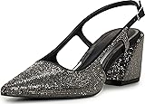 Vince Camuto Women's Sindree Pump, Anthracite, 6