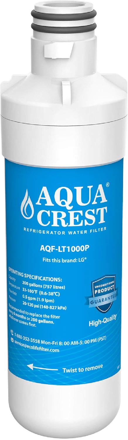 Best lg lt1000p refrigerator water filter 2 pack