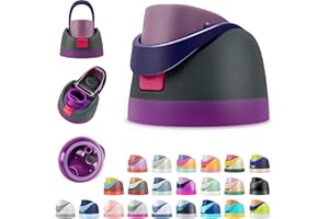 BydGxy Replacement Lids for Owala FreeSip 16oz 24oz 32oz 40oz Water Bottles – Leakproof Flip Top Cap Accessory, Fits Owala Lid, SmoothSip Slider, BPA-Free, Cute Color Options Like Cotton Candy