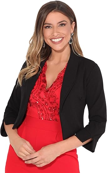 evening shrug jacket