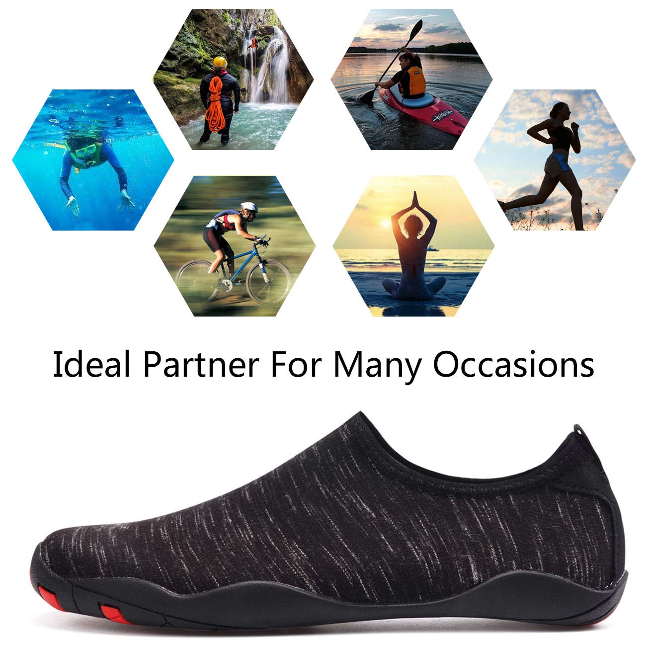 sixspace barefoot water shoes