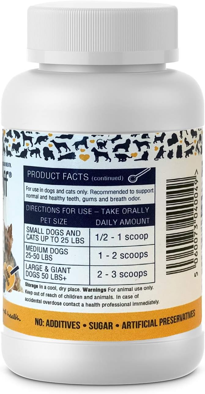 plaque off powder for dogs amazon