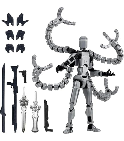 Figuras De Acción Titan 13 - Robot Móvil Multiarticulado, Maniquí Figuras De Acción Titan 13 - Robot Móvil Multiarticulado, Maniquí