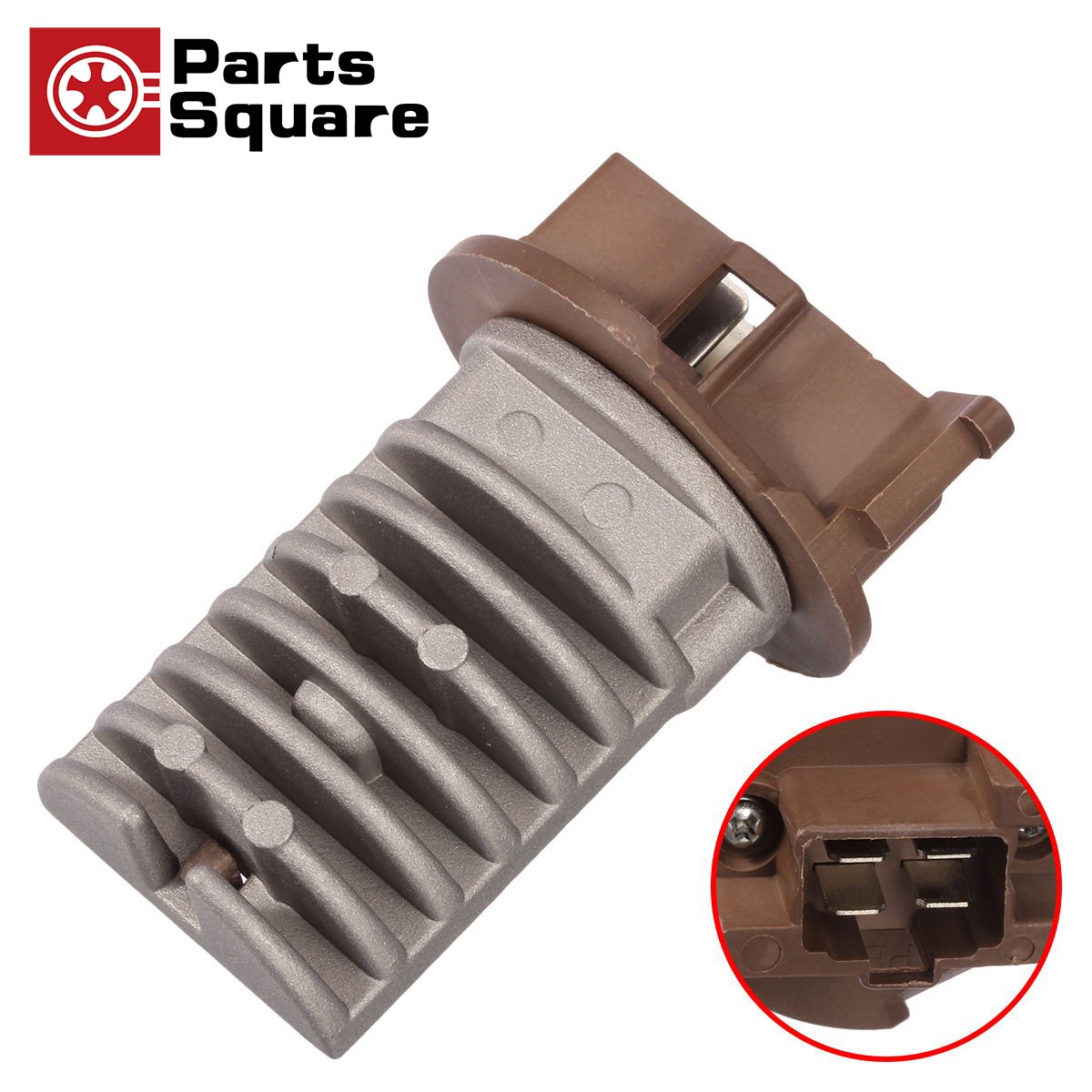 AUTEX Rear A/C Heater Blower Motor Resistor Compatible with 2001 2002 2003 2004 2005 2006 Acura Mdx Blower Resistor 03 04 05 06 07 08 Honda Pilot HVAC Blower Regulator 4P1493 RU364