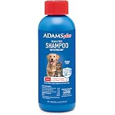 ADAMS Plus Flea &amp; Tick Shampoo with Precor for Dogs &amp; Cats, 12 oz | Flea shampoo for dogs and cats kills flea eggs and lice on contact, helps stop hatching for 28 days