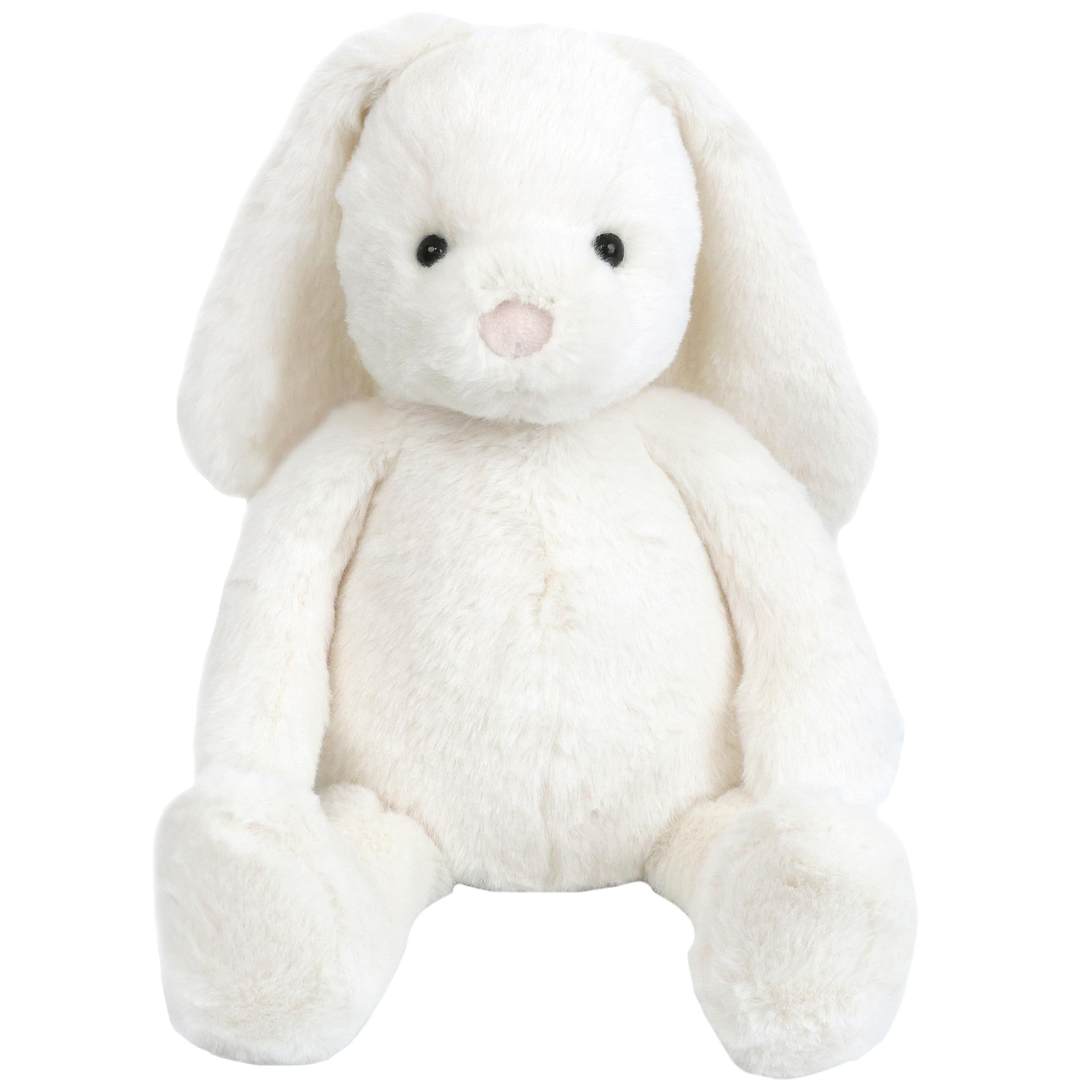 MON AMI Magnolia Bunny 13-Inch Stuffed Rabbit for Boys & Girls | Soft Floppy Bunny Plush Toy | Easter Snuggle Companion | Nursery Décor | Gift for All Ages