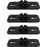 4pcs Universal Dust Barrier Head Compatible with ZipWall-Style Systems | Dust Control for Lightweight Drywall and Renovation