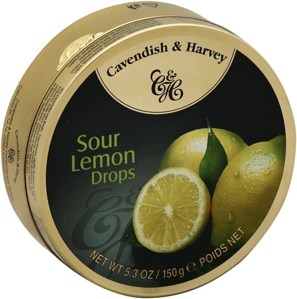 Cavendish & Harvey Candy Tin Lemon