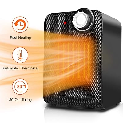 Compact Ceramic Electric Heater Adjustable El Salvador Ubuy