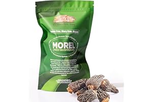 KS Mushroom Store Dried Morel Mushrooms - Whole Dried Mushrooms for Cooking and Tinctures - Dehydrated Mushrooms 2-Ounce Pack