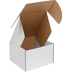 BOX USA Shipping Boxes Small 4"L x 4"W x