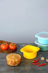 KEVJES Stackable Silicone Artisan Pizza Dough