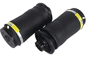 BENEFAST 1663200325 Pair Left & Right Rear Air Ride Suspension Spring Bag Fits for Mercedes Benz 2005-2015 X164 X166 W164 W166 GL-Class GL320 GL350 GL450 GL550 ML-CLASS ML320 ML350 ML450 ML500 ML550 ML63 AMG
