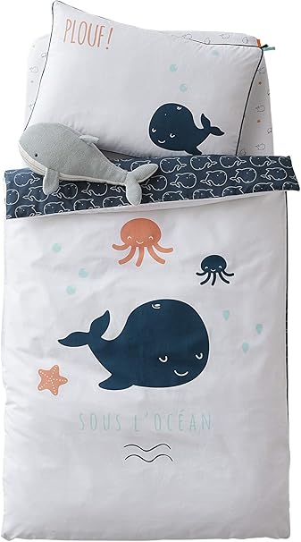 Vertbaudet Drap Housse Bebe Dans Les Bois Bleu Fonce 60x1 Matelas Et Linge De Lit La Chambre De Bebe Helpacreche Co Za