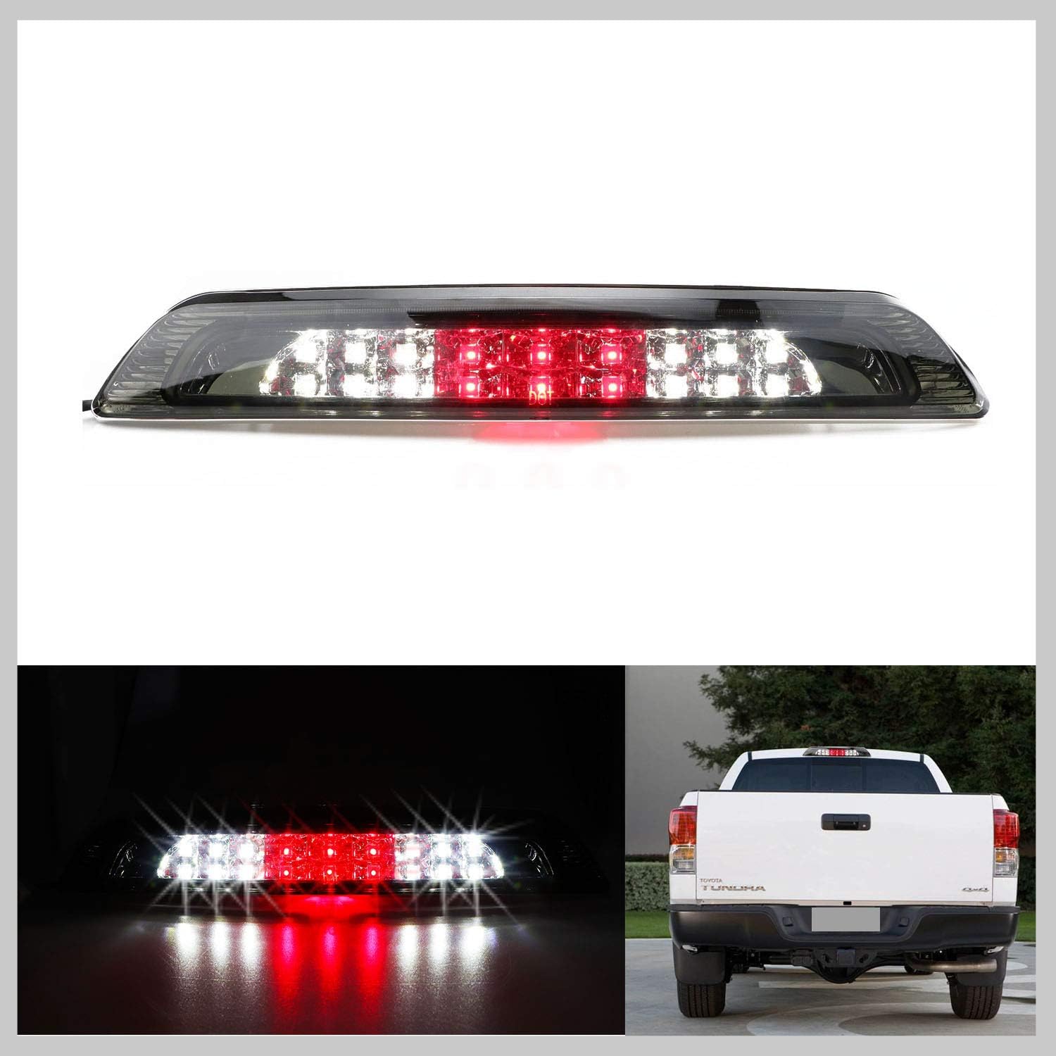 Youxmoto LED 3rd Brake Lights Cargo Lamp Center High Mount