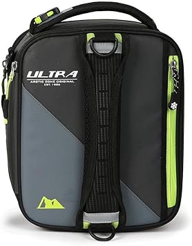 ULTRA FITNESS Fiambrera ultra ampliable, color negro y gris ...