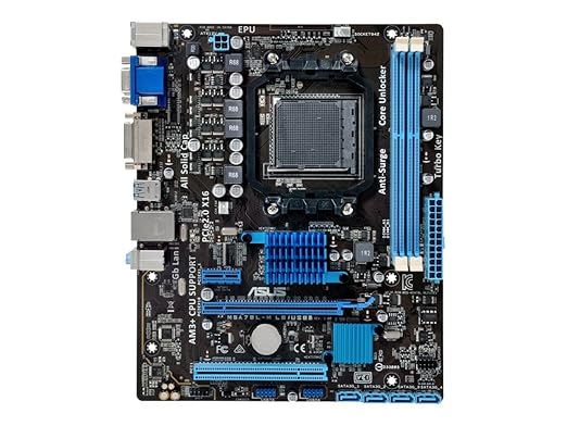 Asus M5A78L-M LE/USB3 Mainboard Sockel AM3+ (µATX, AMD 760G/SB710, 2x DDR3 Speicher, 4x SATA 3Gb/s, 2x USB 3.0, 4x USB 2.0, P