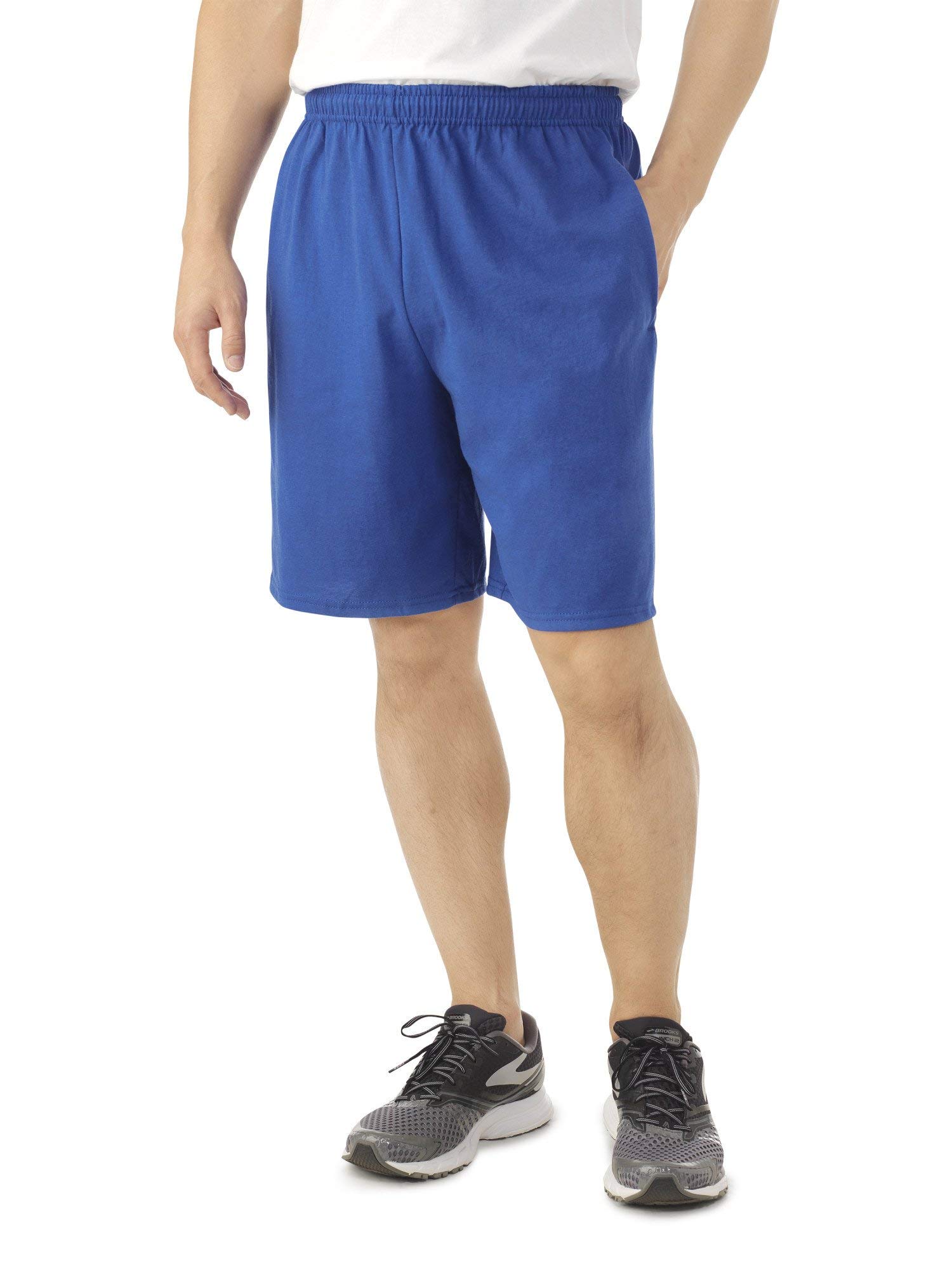 Fruit Of The Loom Mens Jersey Short With Side Pockets Desertcart