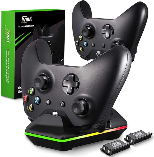 Chargeur de Xbox One CVIDA Dual Xbox One/One S/One Elite