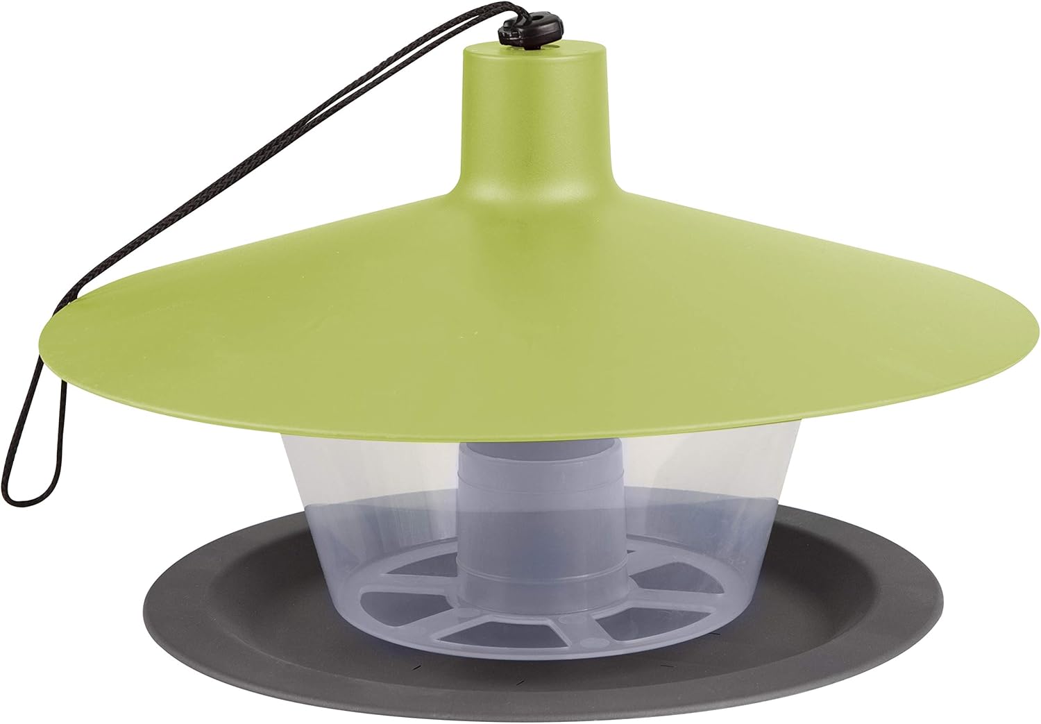 Windhager Urban Life 07068 Bird Feeder Silo, Bird Feeder for Birds Modern Feeder in Light Green, 28 x 28 x 17 cm