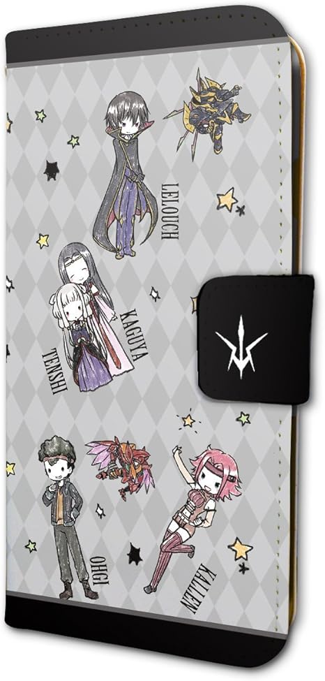 Amazon Co Jp コードギアス 反逆のルルーシュ Iii 皇道 02 黒の騎士団 グラフアートデザイン 手帳型スマホケース Iphone6 6s 7 8兼用 家電 カメラ