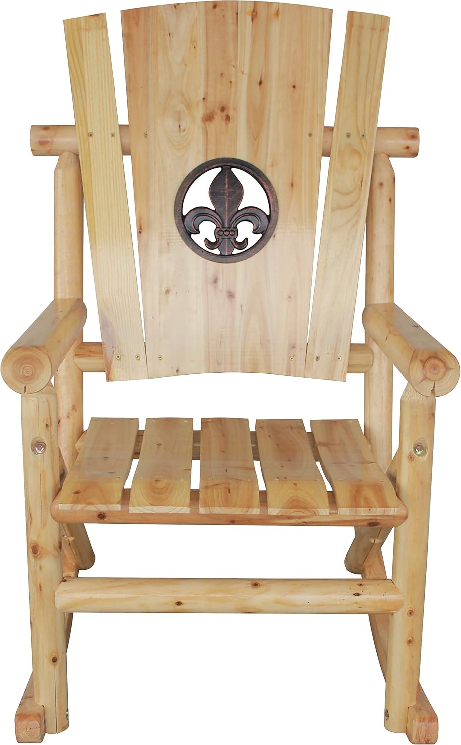 fleur de lis living patio furniture on Amazon Com Leigh Country Tx 95102 Aspen Fleur De Lis Rocker Garden Outdoor