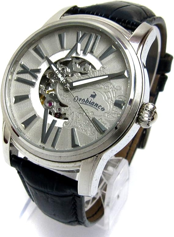 Amazon オロビアンコ Orobianco 腕時計 Or0011 オラクラシカ オート シルバー文字盤 Box 保証書 メンズ 中古 メンズ腕時計 腕時計 通販