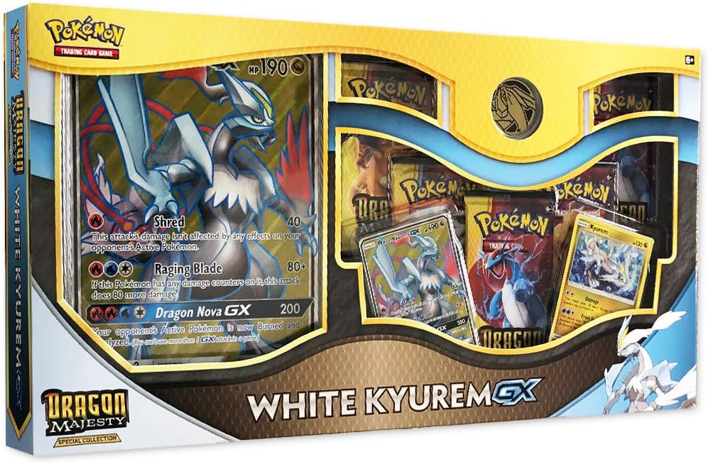 Savelistrik Pokemon Card White Kyurem Gx