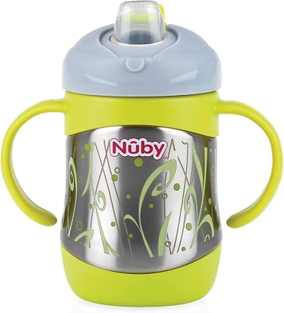 Nuby Insulated Stainless Steel Cup with Spout 220 ml