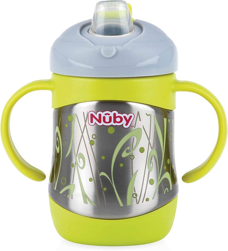 Nuby Insulated Stainless Steel Cup with Spout 220 ml