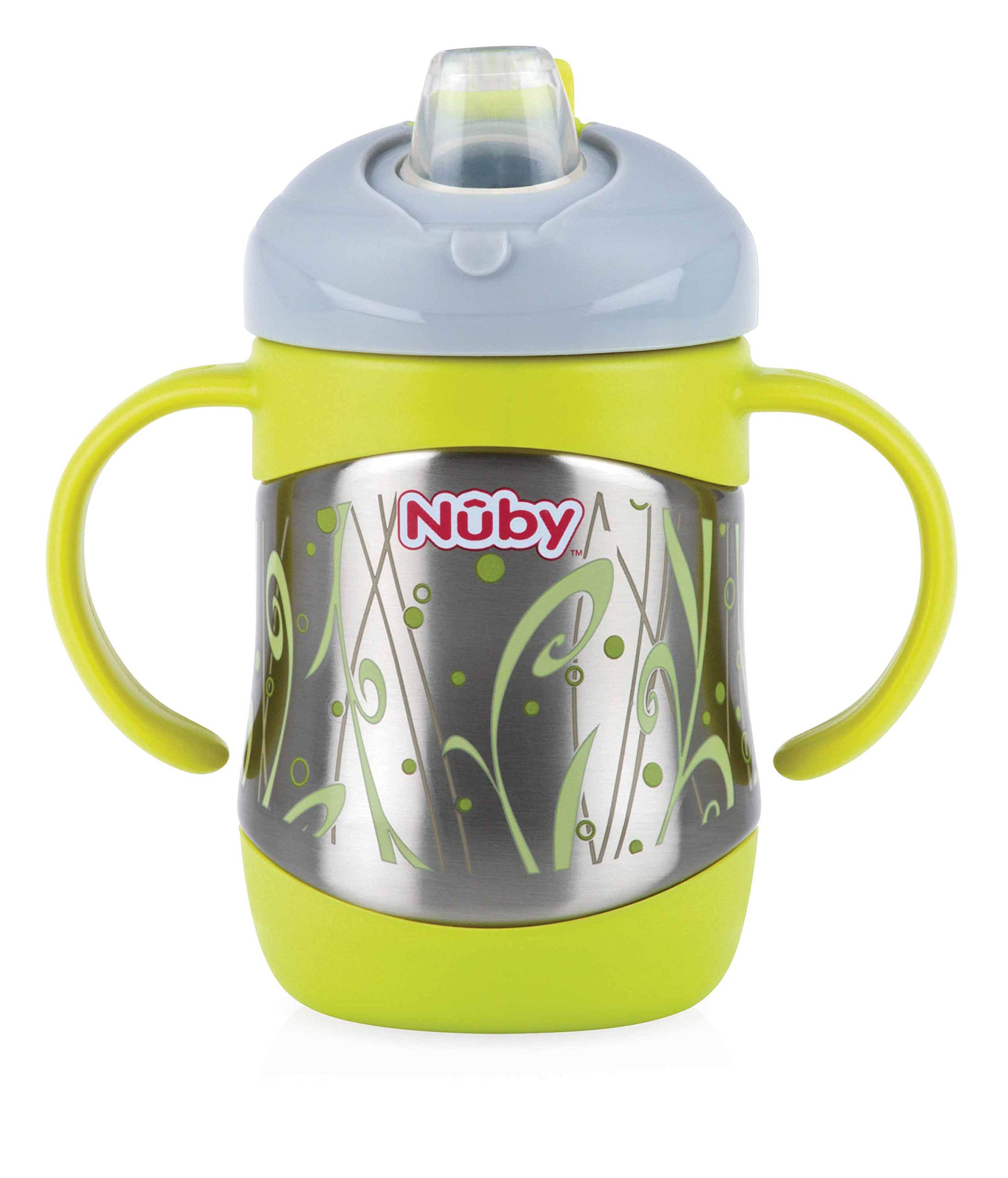 Nuby ID10260 Insulated Stainless Steel Cup with Spout 220 ml