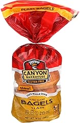 Canyon Bakehouse, Plain Bagels, 14 oz (frozen)