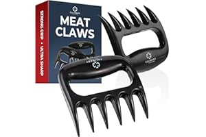 CULINARY COUTURE Meat Shredder Claws - BBQ Accessories Stocking Stuffers for Men, Bear Claws Meat Shredder for Pulled Pork, Chicken-Shredder Tool - Perfect for BBQ Grilling Gifts for Men, White Elephant Gifts Ideas