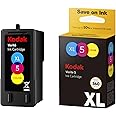 Kodak Verite 5 Replacement Inks (ALT1UA) XL Color Ink Jet Cartridge compatible to V50, V55, V55W Eco, V55 Plus, V60 Eco, V640