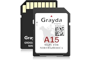 Grayda 2025 A15 Navigation SD Card for Ford & Lincoln – Latest GPS Map Update, Compatible with F150, Explorer, Fusion, Expedi