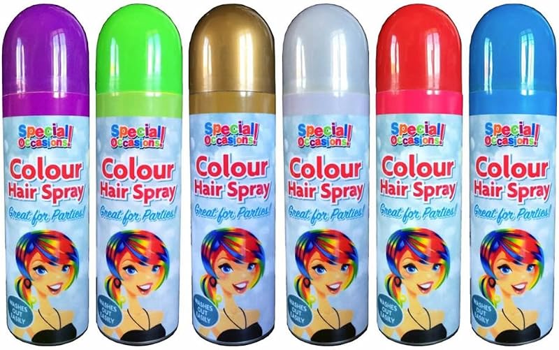 Special Occasions Green Temporary Colour Hair Spray Wash Out 200ml Fancy Dress