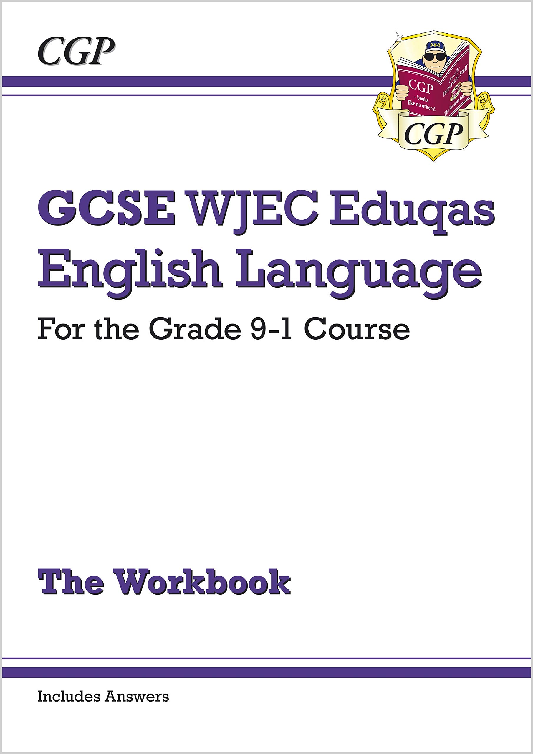 Gcse English Language Wjec Eduqas Workbook For The Grade 9 1 Course Includes Answers Perfect For Catch Up And The 22 And 23 Exams Cgp Gcse English 9 1 Revision Amazon Co Uk Cgp Books Cgp