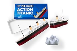 HANDMADE PrintHive3d Original Split in Half Action Titanic Toy, Break in Half RMS Titanic Toys for Kids