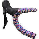 Woven Bicycle Handlebar Tape, Cloth Fabric Bar Wrap with EVA Cushion | woven fabric surface with EVA cushioning, soft grip and vintage style for road bikes, fixies and urban cycling