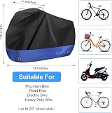 Faireach Bike Cover Waterproof 210D Oxford Heavy Duty UV 200x110x70 cm view 6